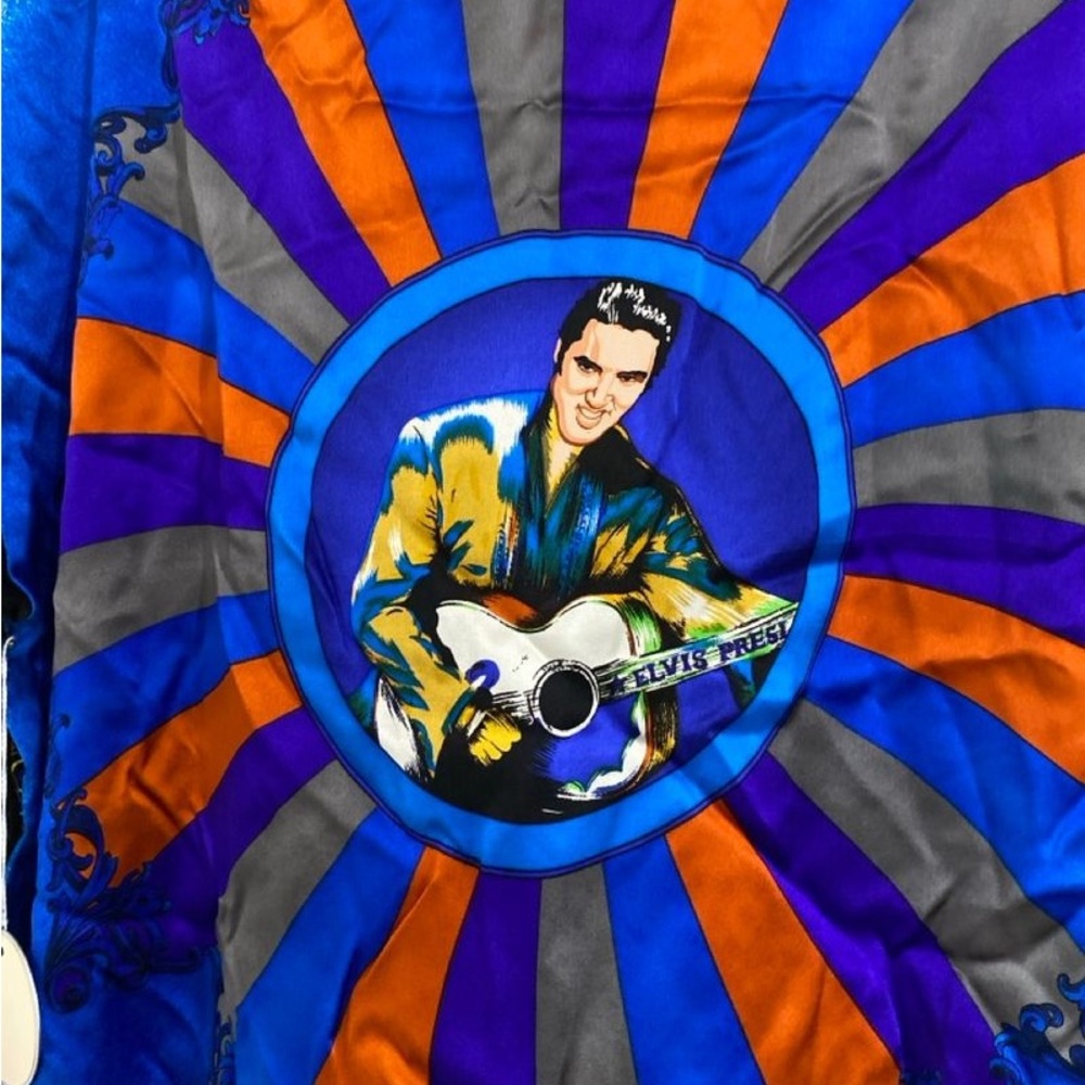 Creme De Silk Elvis Presley Men’s Shirt Pre-owned